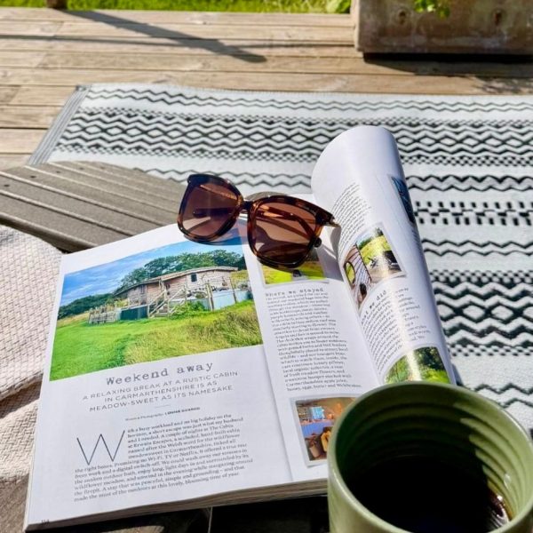 Erwain Escapes The Simple Things Magazine Feature- Luxury Glamping, Carmarthenshire, West Wales